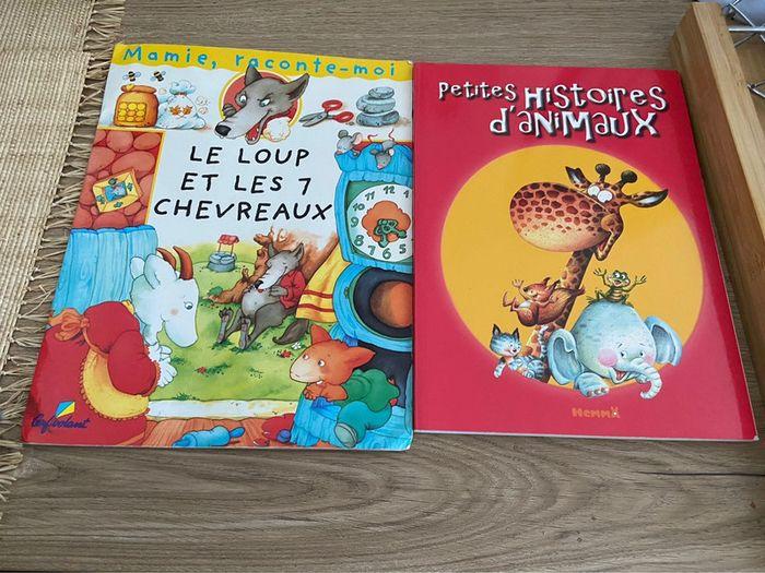 Lot de deux livres, histoires multiples sur les animaux - photo numéro 1