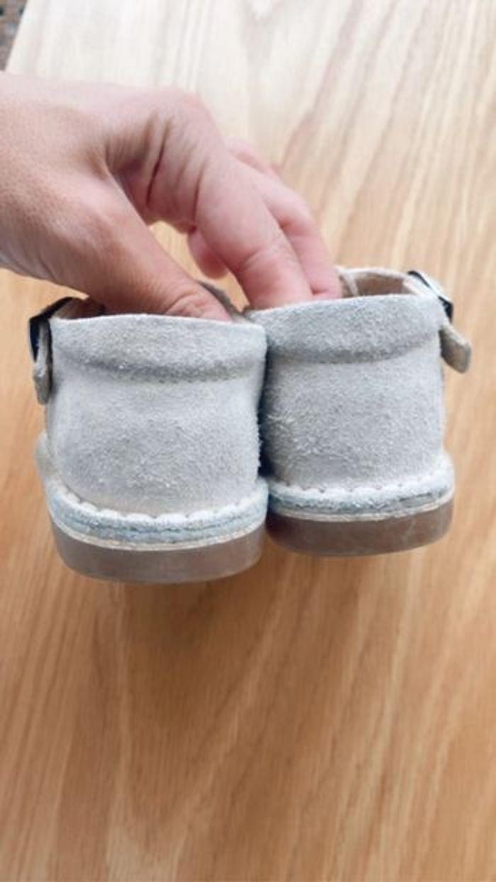 Chaussures bébé fille en cuir Gémo - photo numéro 7