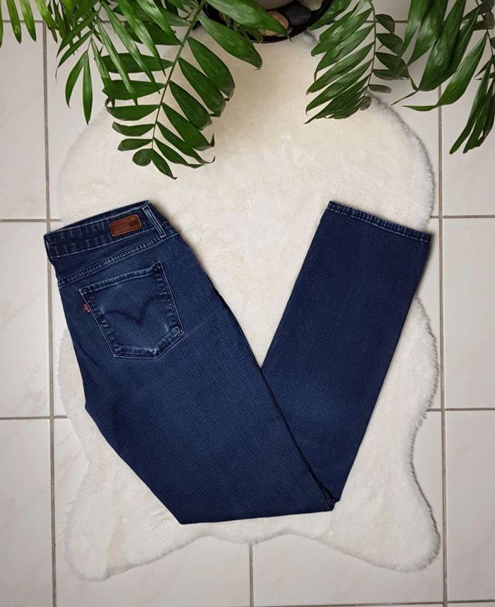 Jean Levi's Demi Curve Modern Rise Straight W30 L34 Bleu Marine - photo numéro 1