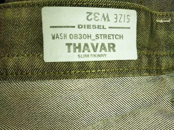 Jean diesel thavar w32 l32 Vert - photo numéro 6