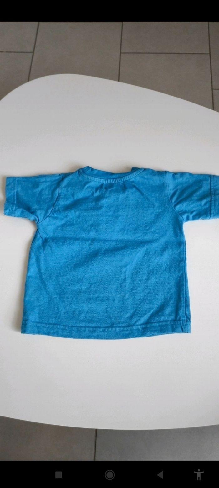 T shirt bleu - photo numéro 3