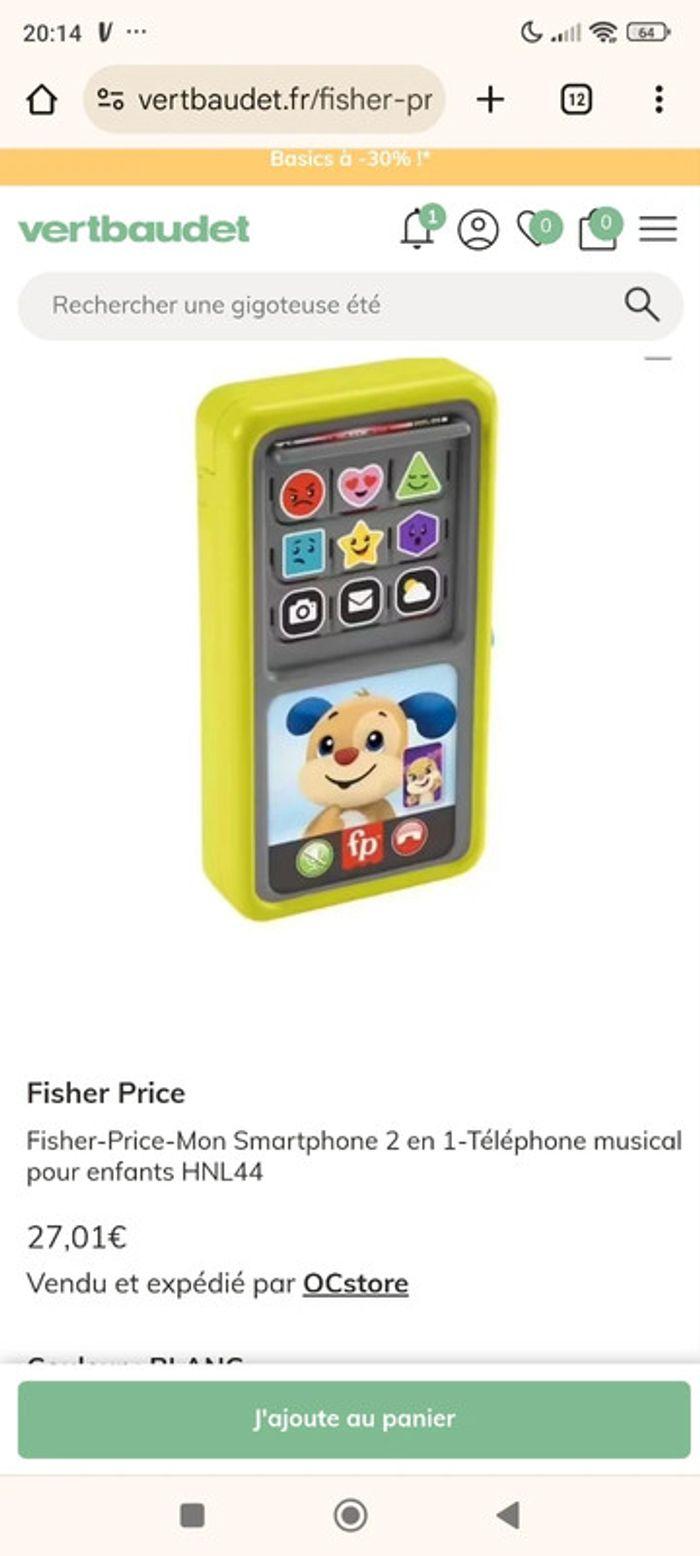 Fisher-Price-Mon Smartphone - photo numéro 3