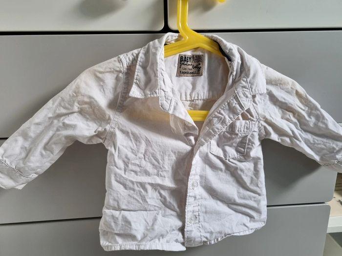 Chemise blanche 12 mois marque tape à l'œil - photo numéro 1