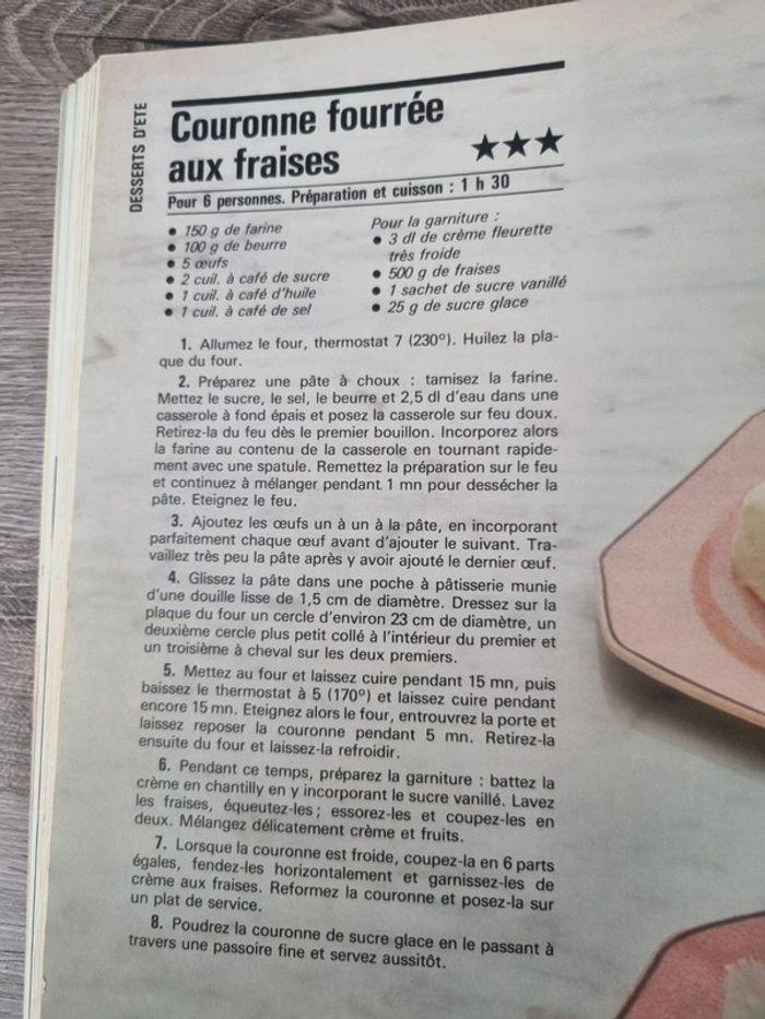 Livre de recette les desserts - photo numéro 6