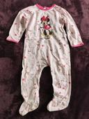 Pyjama/ grenouillère rose Minnie 24 mois