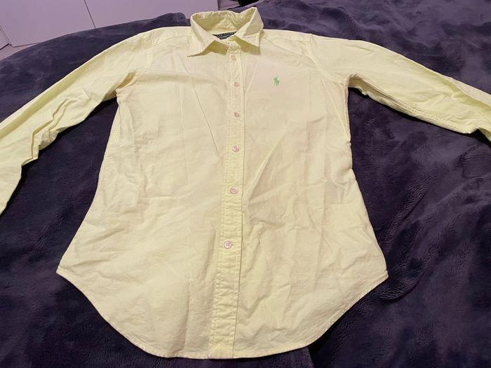 Chemise Ralph Lauren verte citron - photo numéro 2