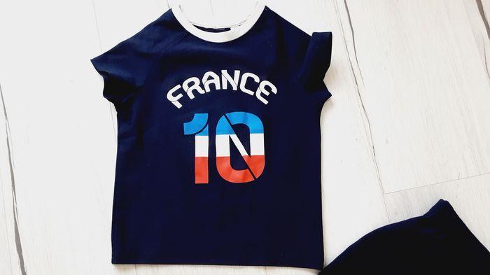 Vêtement garçon ensemble de sport short tee-shirt Euro 2020 UEFA numéro 10 4 ans - photo numéro 7