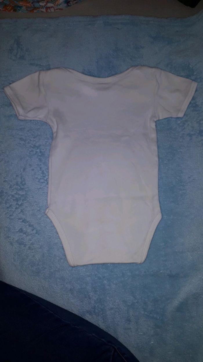 Body manches courtes blanc bateau Tonyboy 2 ans - photo numéro 3