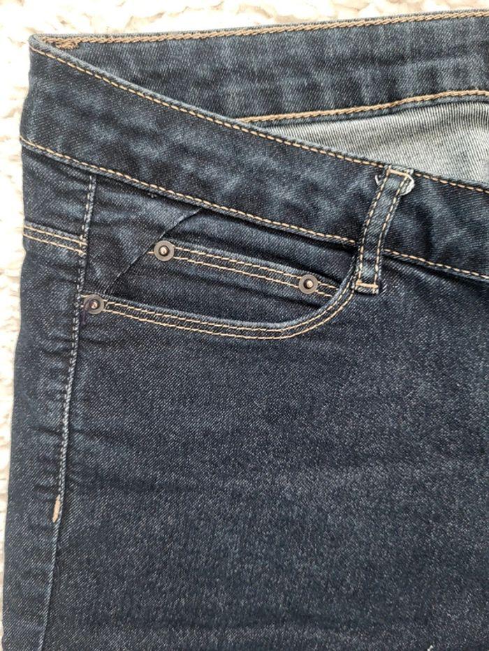 Jean skinny bleu foncé Camaïeu T.40 - photo numéro 4