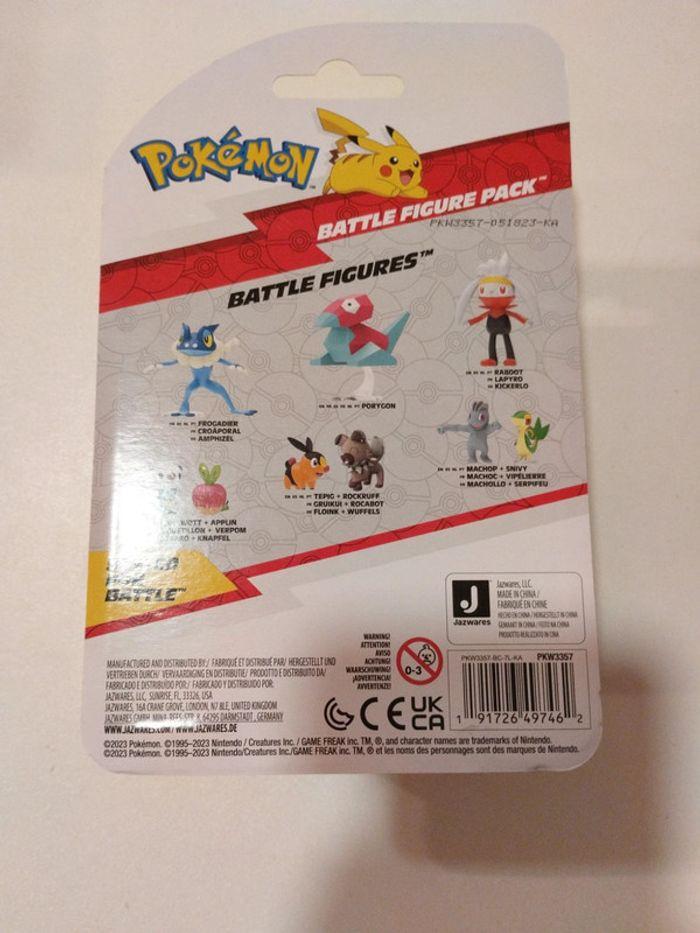 Pokémon - battle figure pack - Pikachu + Coiffeton - photo numéro 2