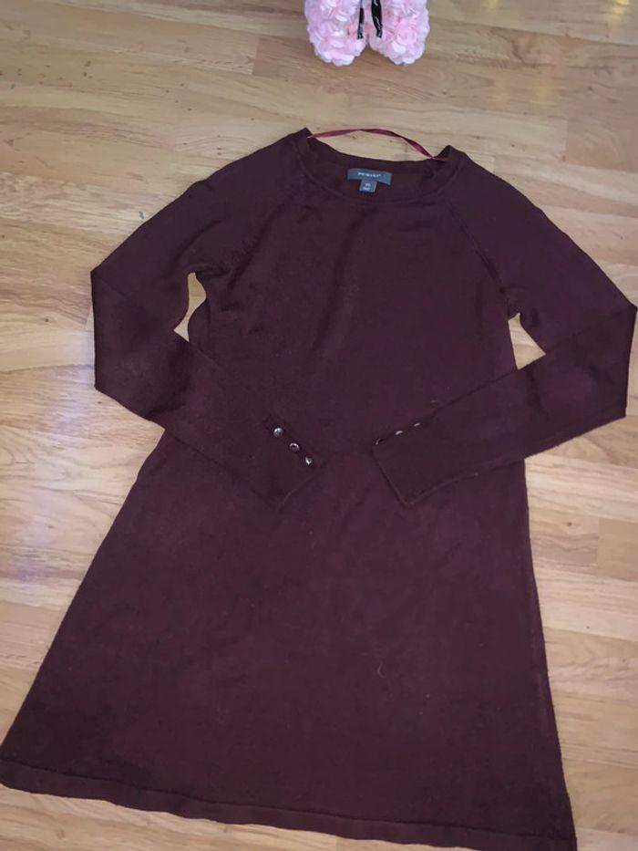 Robe hiver bordeaux taille XS - photo numéro 2