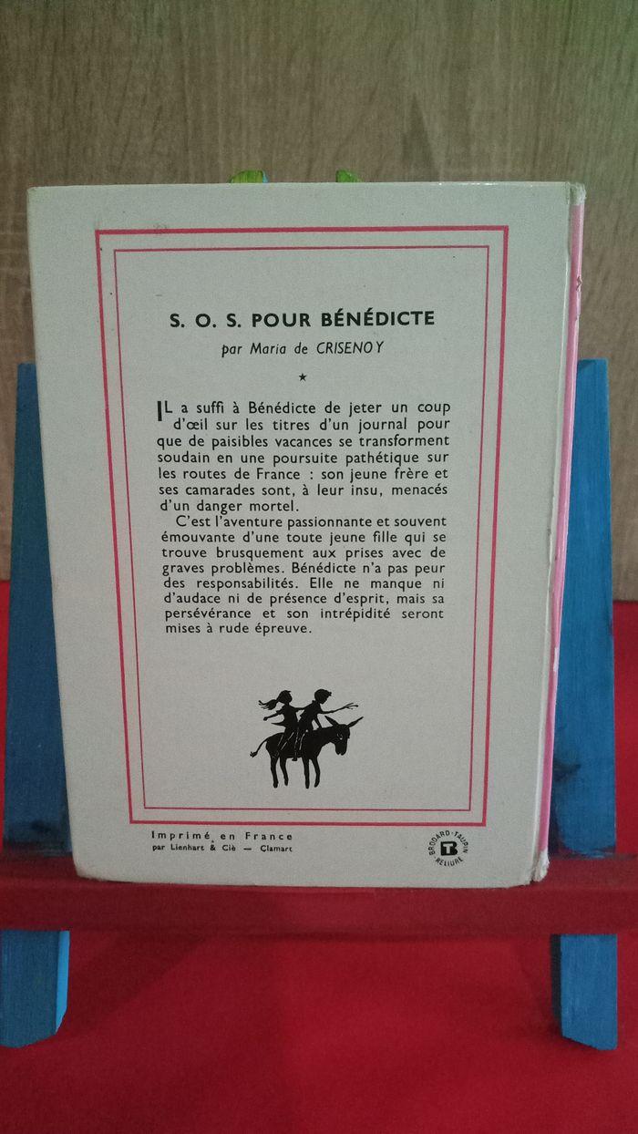 S.O.S. pour Bénédicte n° 87, 1961, bibliothèque rose - photo numéro 2