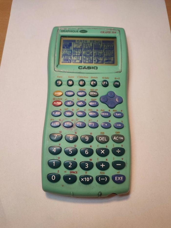 Casio graph 35 + calculatrice graphique - photo numéro 1