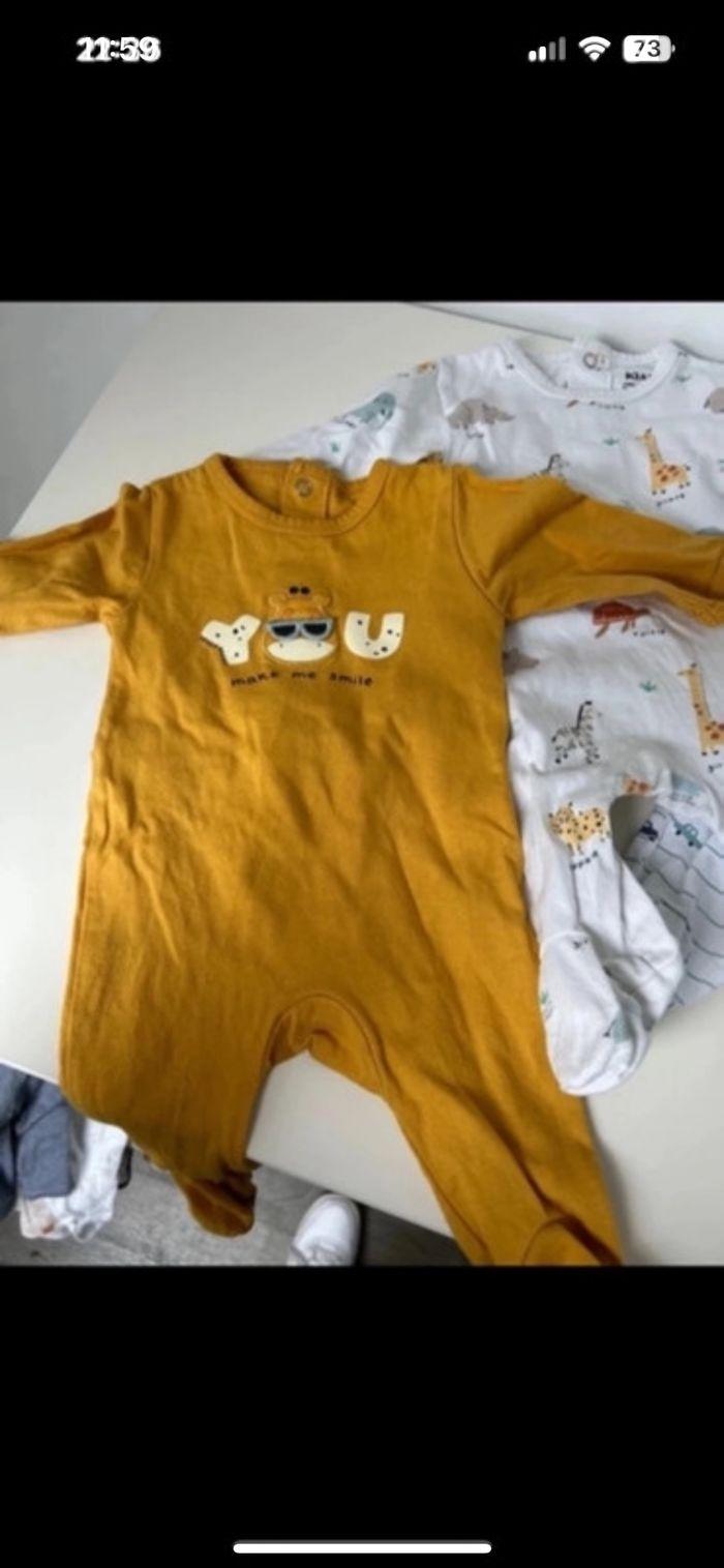 Lot de 3 pyjama bébé  Kiabi - photo numéro 2