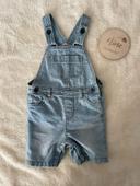 Salopette short en jean TEX T. 9 mois