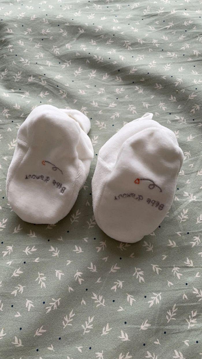 Chaussons bebe naissance Sergent Major - photo numéro 2