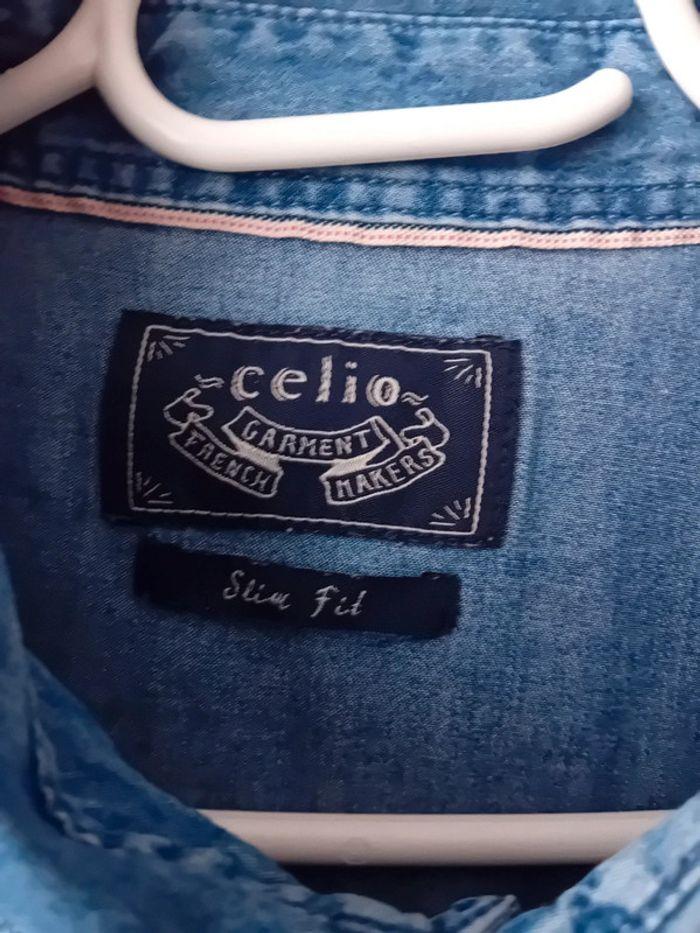 Chemise en jeans taille XL de chez Celio - photo numéro 3