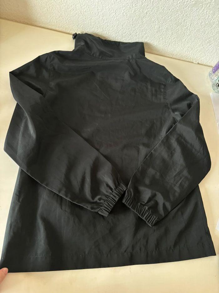 Veste de sport à enfiler col montant noir Lacoste femme taille M/38 - photo numéro 13