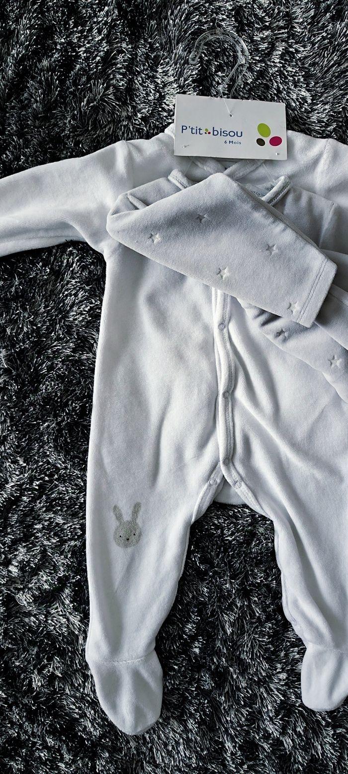 Lot de 2 pyjamas en velours doux lapin 🐰 - photo numéro 3