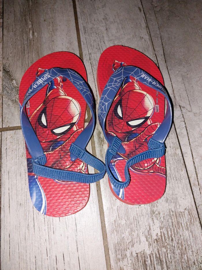 Tongs spiderman - photo numéro 1