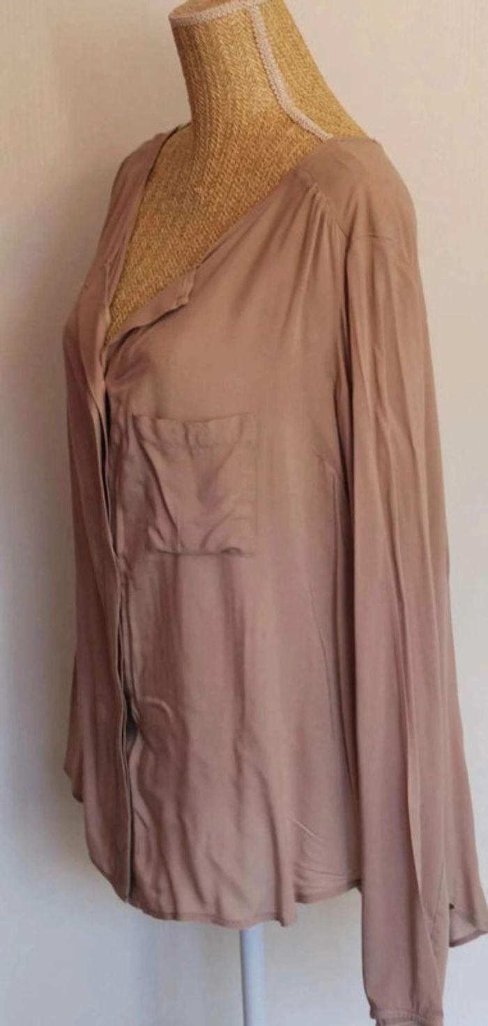 Chemise  légère - Beige  -  Manches  longues  -  Mim - 44 - photo numéro 6