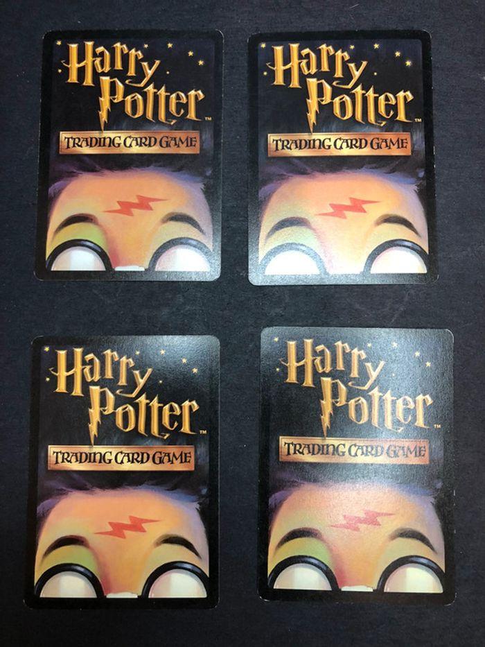 Lot de 4 cartes Harry Potter tcg wizards rares - photo numéro 2