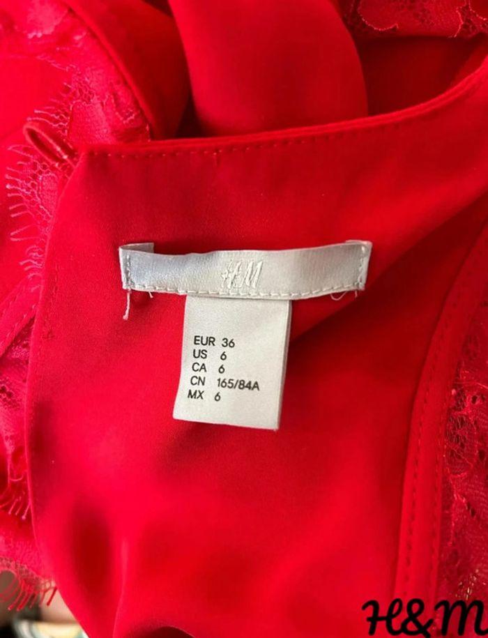 Robe rouge H&M taille 36 💖 - photo numéro 10