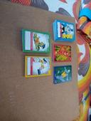 Lot cartes de collection Auchan Marvel