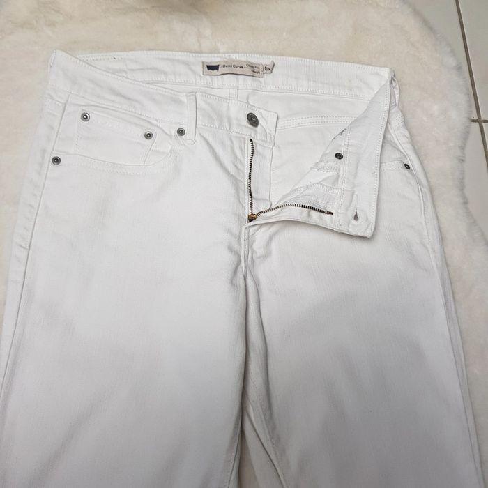 Jean Levi's Demi Curve Classic Rise Straight 30M Blanc - photo numéro 4