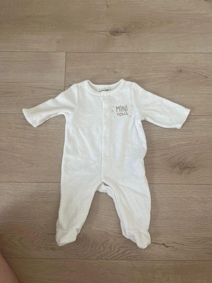 Pyjama bébé velours TAO - photo numéro 1