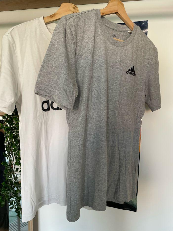 Lot de 2 tee shirt adidas - photo numéro 2