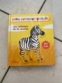 Mon premier puzzle les animaux de la savane