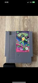 Jeu Nintendo NES + boîtier de protection : Battletoads, made in Japan, très bon état