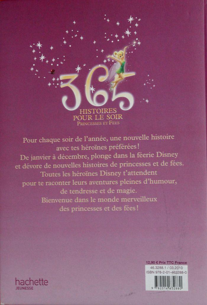 365 Histoires Pous Le Soir  Disney  Princesses et fées - photo numéro 6