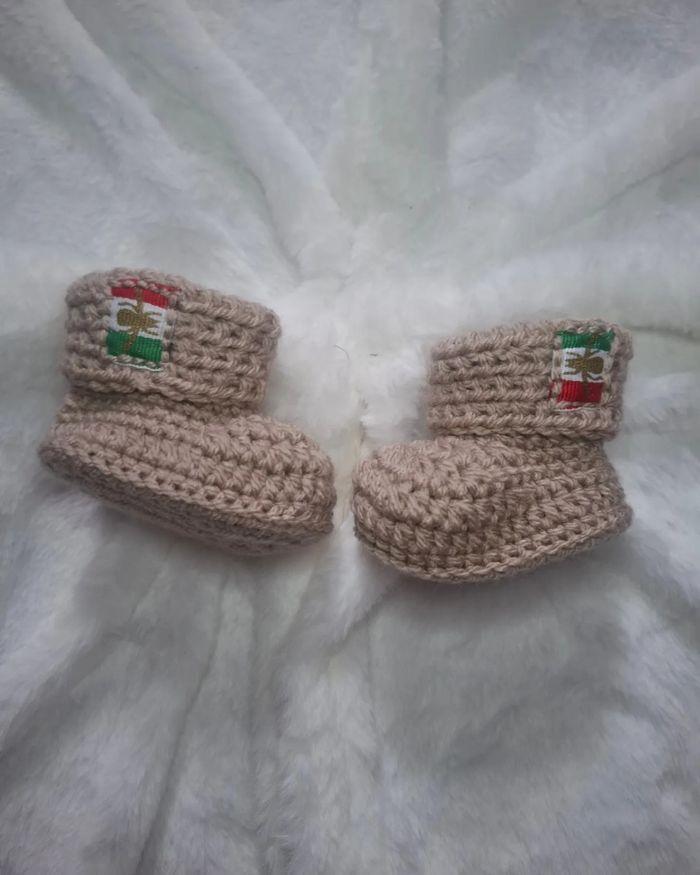 Lot de 3 chaussons bébé