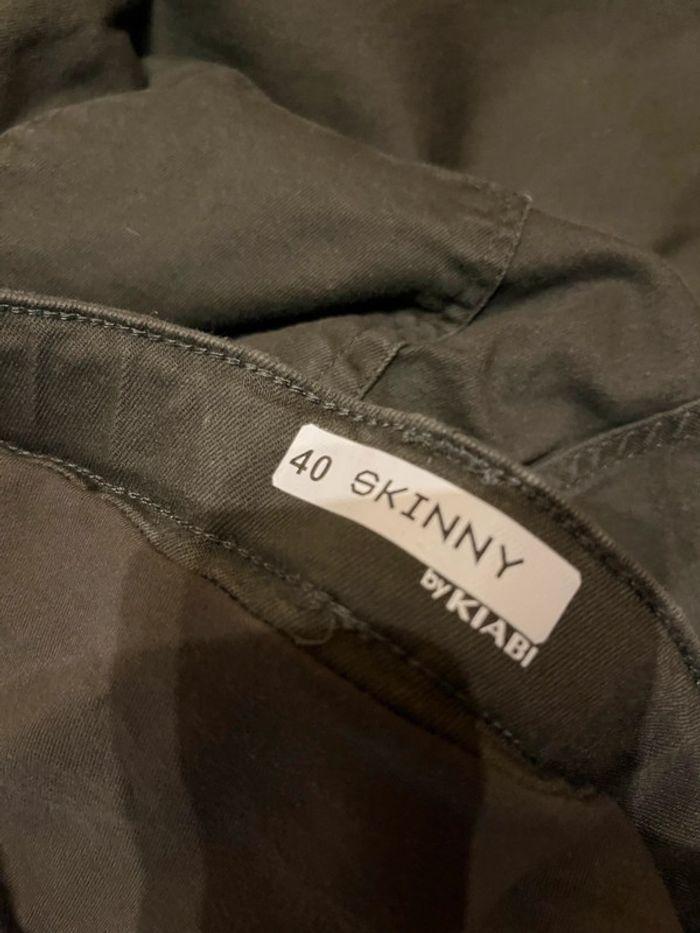 Pantalon de grossesse skinny 40 kaki - photo numéro 3