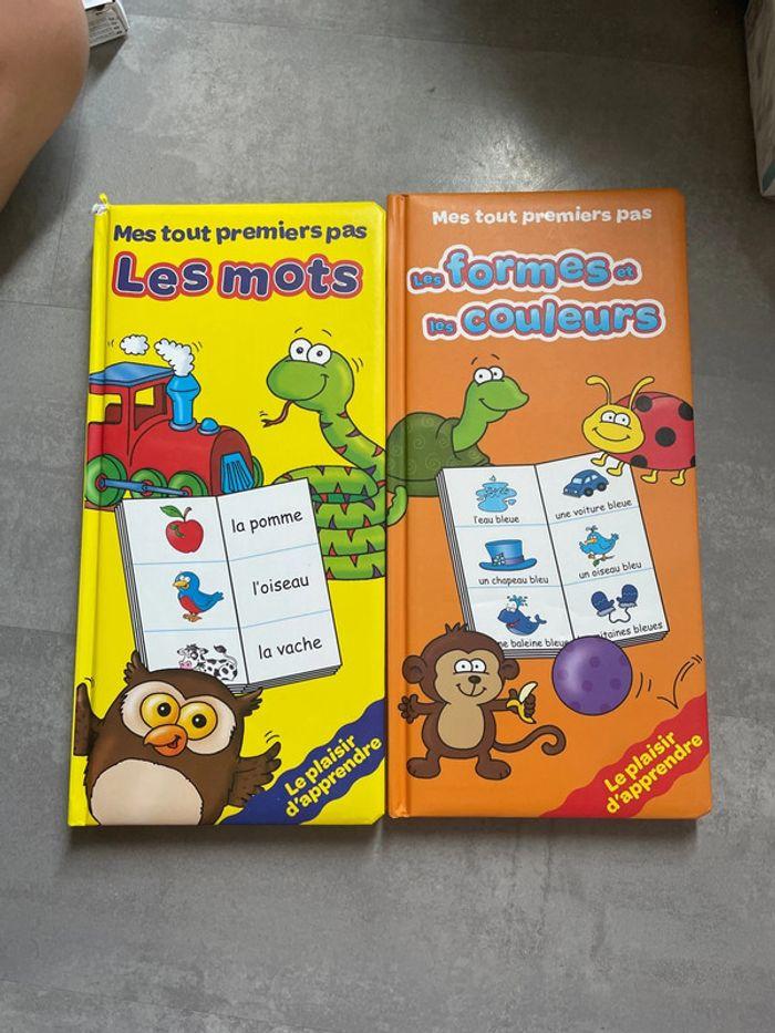 Livre mes premiers pas Les mots et les formes et les couleurs - photo numéro 1