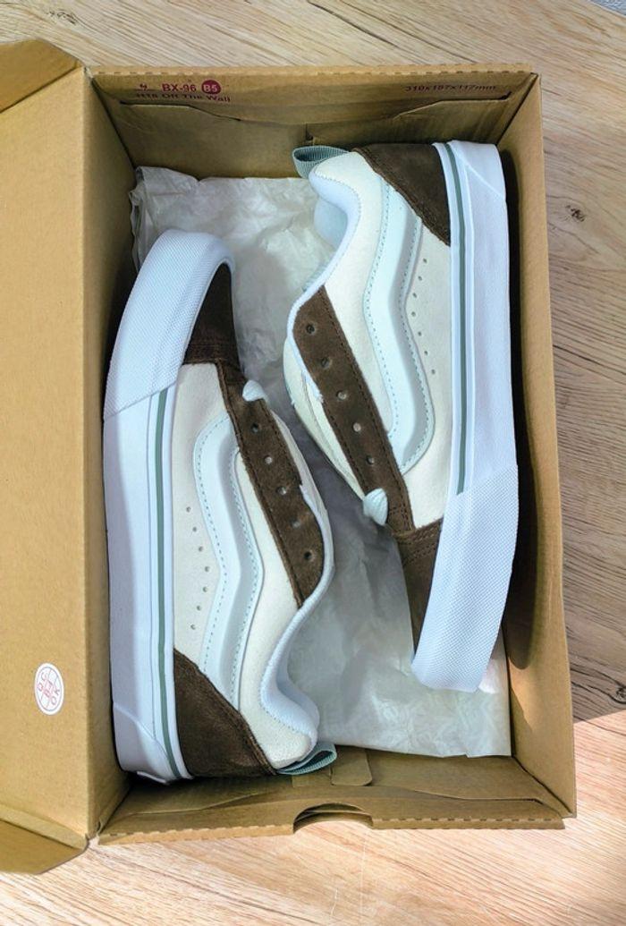 Baskets Vans knu old skool beige et marron pointure 37 neuves avec boîte - photo numéro 2