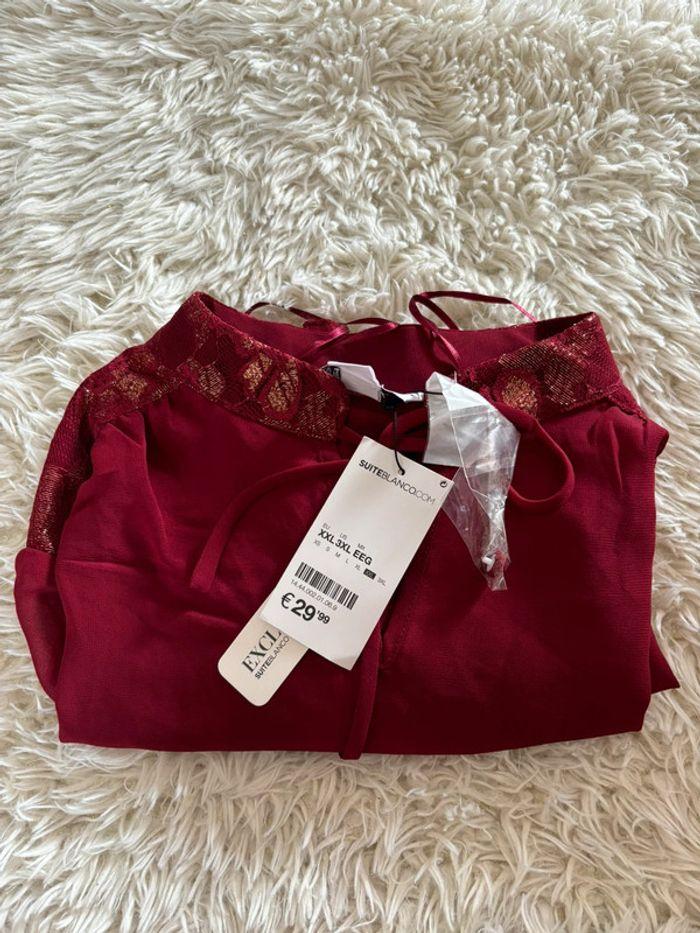 Magnifique blouse bordeaux suiteBlanco taille 42 - photo numéro 5