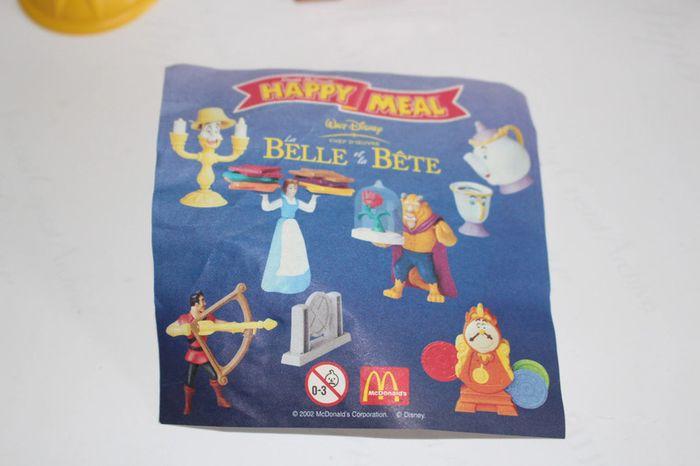 Collection Happy Meal La Belle et la Bete - photo numéro 2