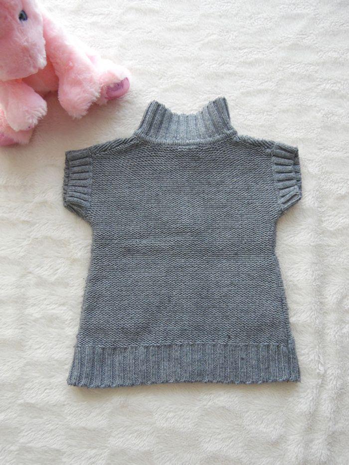 Beau gilet gris, taille 3 ans. - photo numéro 4