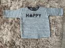 Sweat matelassé bébé 6 mois gris