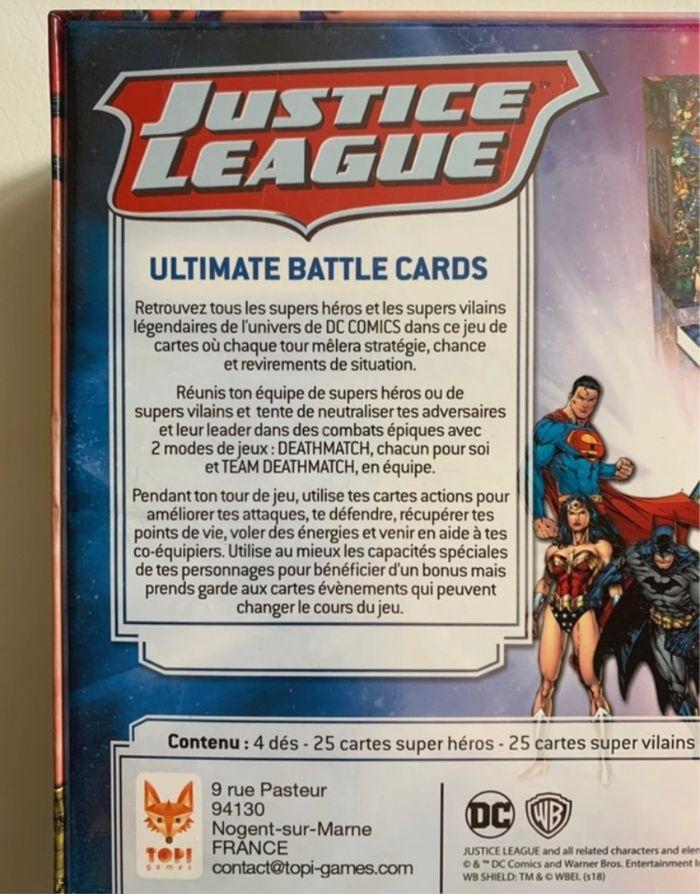 Jeu de cartes justice league - photo numéro 4