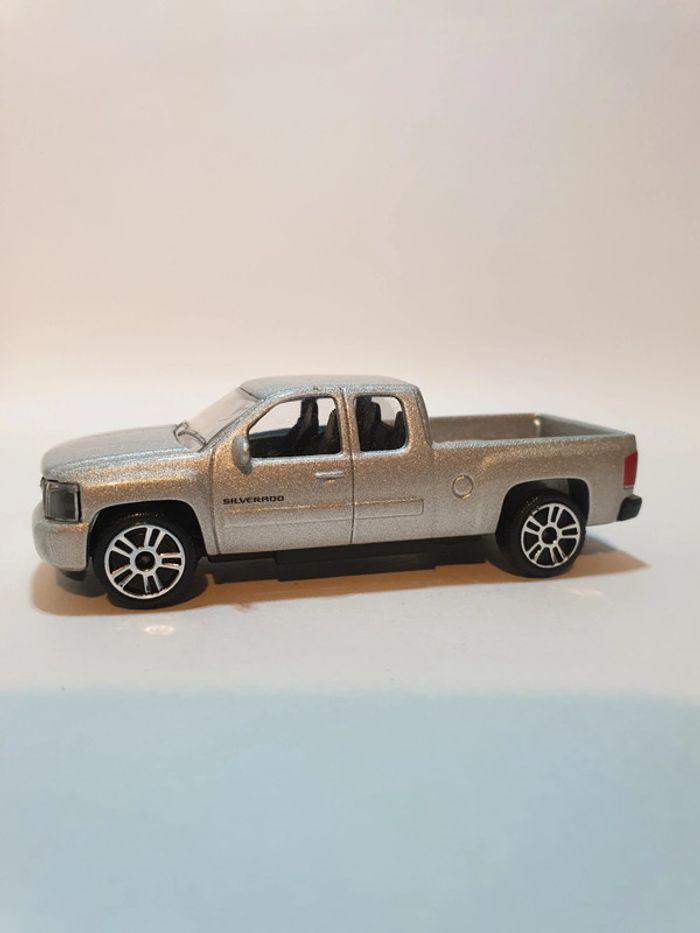 Majorette 217E Chevrolet Silverado Gris Métalisé - 1/71 - photo numéro 1