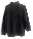 PULL NOIR COL ROULE SHEIN TAILLE L