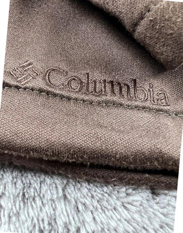 👕 Veste Femme Columbia logo brodé Marron Taille L 👕 - photo numéro 8