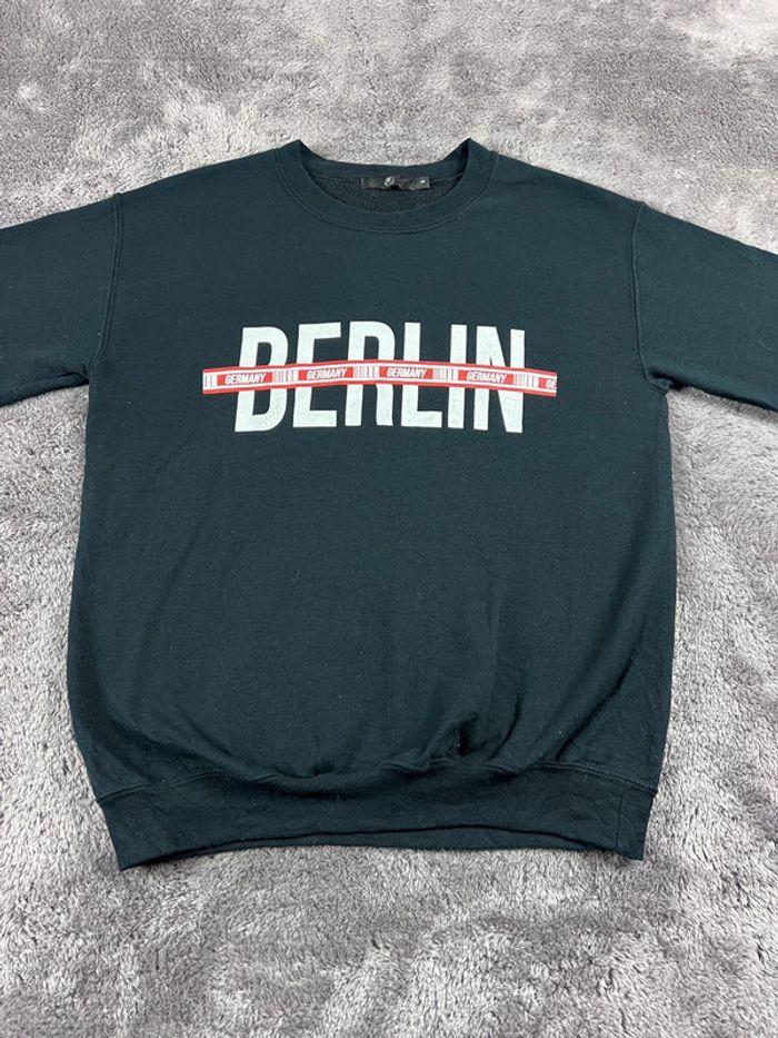 👕 Sweat 90’s Vintage Berlin Noir Taille S 👕 - photo numéro 6