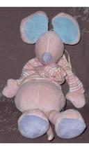 Doudou souris rose Ajena