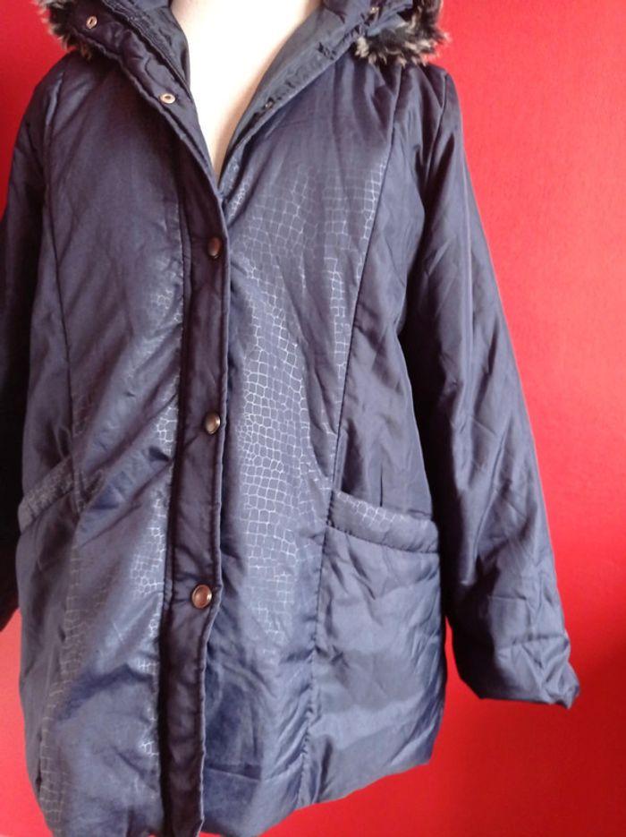 Veste matelassée légère taille 46 bleu marine - photo numéro 11