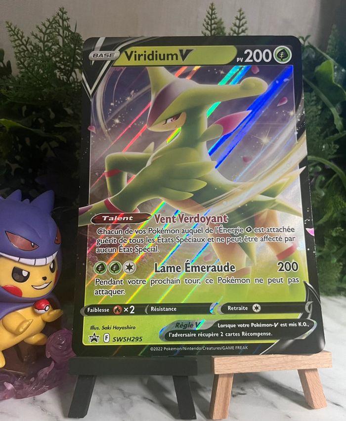 Carte Pokémon - Viridium V Jumbo - Swsh295 - Fr